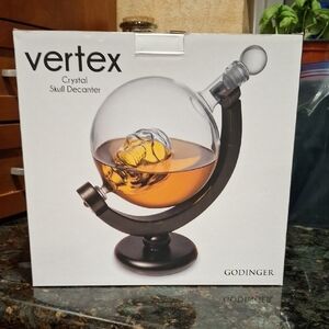 Godinger Vertex Crystal Globe Decanter